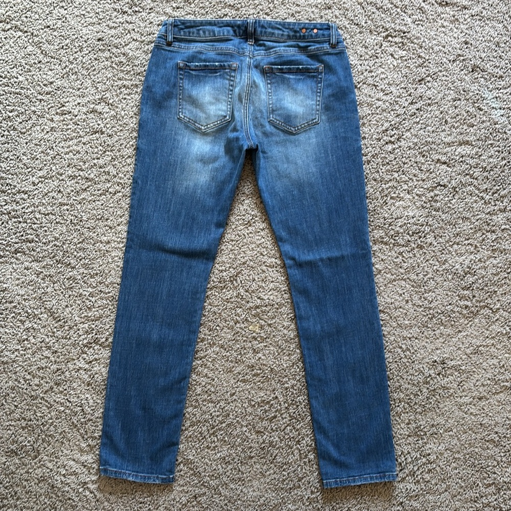 Cabi Slim Boyfriend Lightwash Blue Women's Jeans - Picture 11 of 13